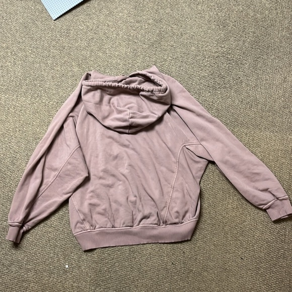 Worn Once Madewell Terry Relaxed Raglan-Sleeve Sweatshirt in Vintage Petal - Picture 4 of 4